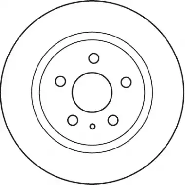 TRW Fren Diski Arka (Takım 17 Inch+ 315mm) - Opel DF6112