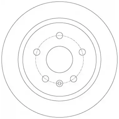 TRW Fren Diski Arka (Takım 16 Inch 292mm) - Opel DF6312