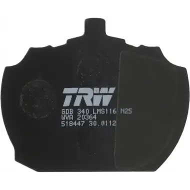 TRW Fren Balatası Ön (GDB340) - Ford