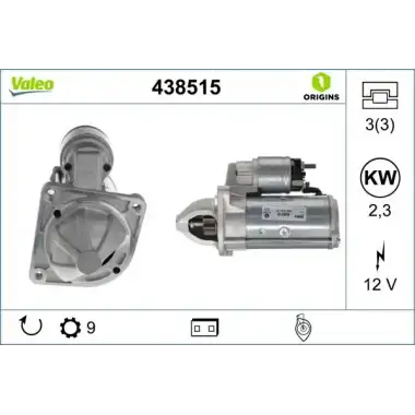 VALEO Marş Motoru (438515) - Fiat / Alfa / Lancia