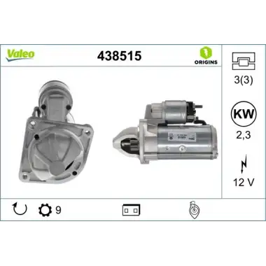 VALEO Marş Motoru (438515) - Fiat / Alfa / Lancia