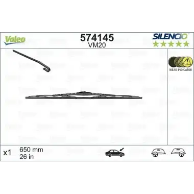 VALEO Silecek (650 Mm) - Ford 574145