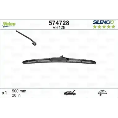 VALEO Silecek Süpürgesi (574728) - Japon Araçları