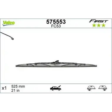 VALEO Silecek Süpürgesi (525 Mm ( 1 Adet )(first)) 575553