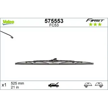 VALEO Silecek Süpürgesi (525 Mm ( 1 Adet )(first)) 575553