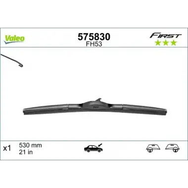 VALEO Silecek Süpürgesi Ön (530 Mm) - VW Grubu (VW/Audi/Seat/Skoda) 575830