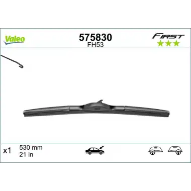 VALEO Silecek Süpürgesi Ön (530 Mm) - VW Grubu (VW/Audi/Seat/Skoda) 575830