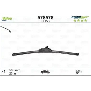 VALEO Silecek Süpürgesi Ön (580 MM) 578578