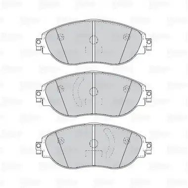 VALEO Fren Balatası Ön (Gdb2219) - VW Grubu (VW/Audi/Seat/Skoda) 670174