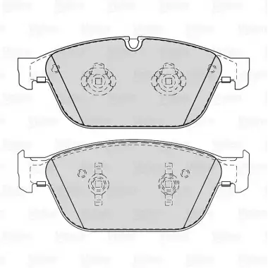 VALEO Fren Balatası Ön (Gdb1884) - VW Grubu (VW/Audi/Seat/Skoda) 670282