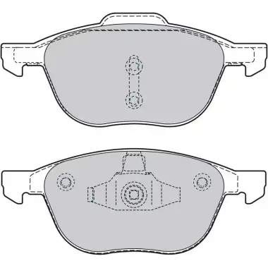VALEO Fren Balatası Ön (Bpyk3323za9c/30683554) - Ford 670649