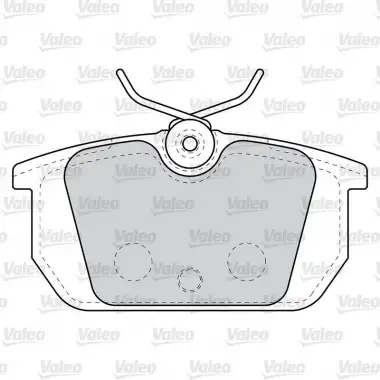 VALEO Fren Balatası Arka (671219) - Fiat / Alfa / Lancia