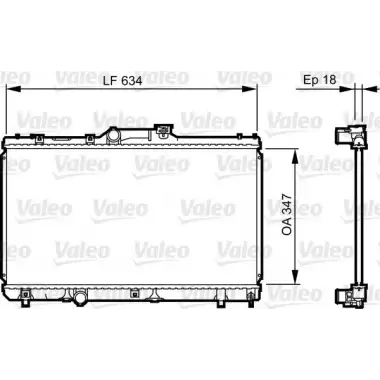VALEO Su Radyatörü (731441) - Japon Araçları
