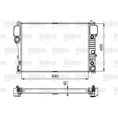 VALEO Su Radyatörü (735299) - Mercedes-Benz