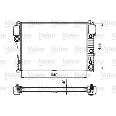VALEO Su Radyatörü (735299) - Mercedes-Benz