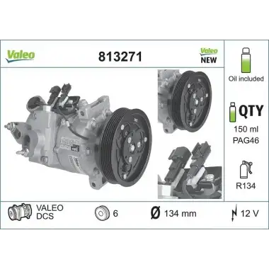 VALEO Klima Kompresörü (813271) - Volvo