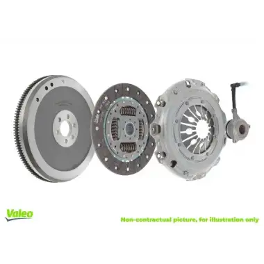 VALEO Volanlı Debriyaj Seti (600001700 (Hidrolik Bilyalı) Tek Kütle) - VW Grubu (VW/Audi/Seat/Skoda) 845210
