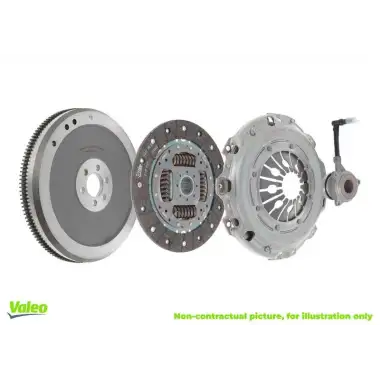 VALEO Volanlı Debriyaj Seti (600001700 (Hidrolik Bilyalı) Tek Kütle) - VW Grubu (VW/Audi/Seat/Skoda) 845210