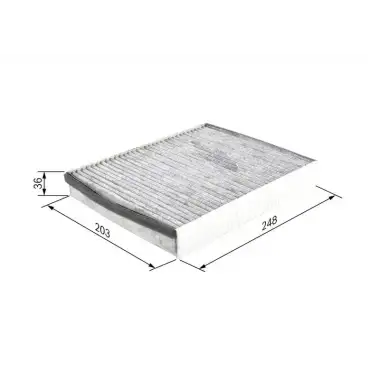 BOSCH Polen Filtresi (31369455) - Ford 1987432598