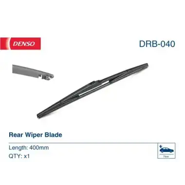 DENSO Silecek Süpürgesi Arka (400 MM) (DEN DRB-040) - Japon Araçları
