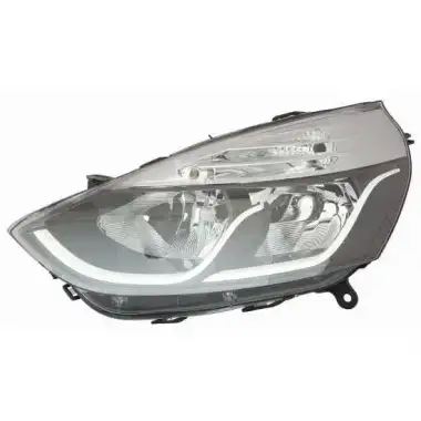 DEPO Far Sol (Hatchback Krom-siyah) - Renault / Dacia 551-1197LMLDEM5