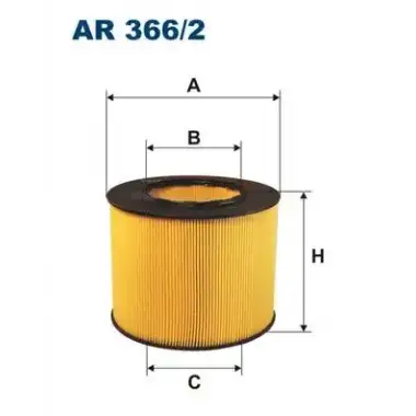 FILTRON Hava Filtresi (Boru Tip) (AR 366/2) - Fiat / Alfa / Lancia