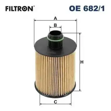 FILTRON Yağ Filtresi (OE 682/1) - Opel