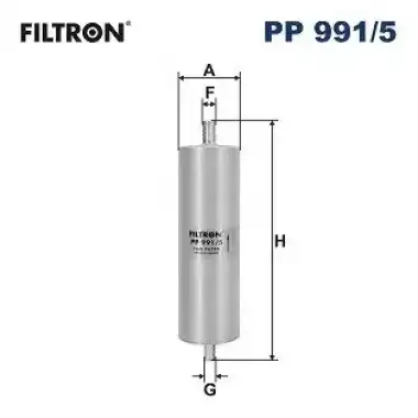 FILTRON Yakıt Filtresi (Kl985 / H418wk) - VW Grubu (VW/Audi/Seat/Skoda) PP 991/5