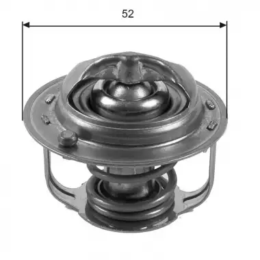GATES Termostat (TH35682G1) - Fiat / Alfa / Lancia