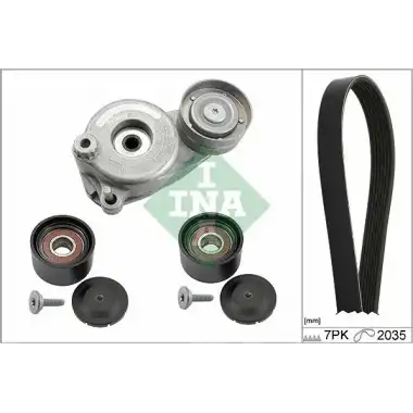 INA V Kayış Seti (7pk2035+gergi Kütügü+2rulman) - Mercedes-Benz 529 0050 10