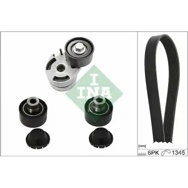 INA V Kayış Seti (2s61 19a216 Da/2s61 6c301 CA) - Ford 529 0186 10