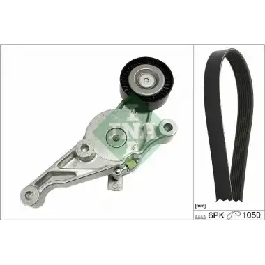 INA V Kayış Seti (534 0151 10 + 6pk1050) - VW Grubu (VW/Audi/Seat/Skoda) 529 0469 10