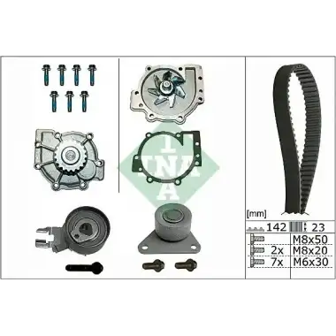 INA Triger Seti+devirdaim (274518/6g9n 8591 AA) - Ford 530 0467 30