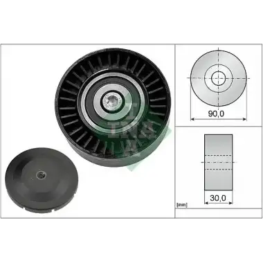 INA V Kayış Gergi Rulmanı (532 0514 10) - BMW / Mini