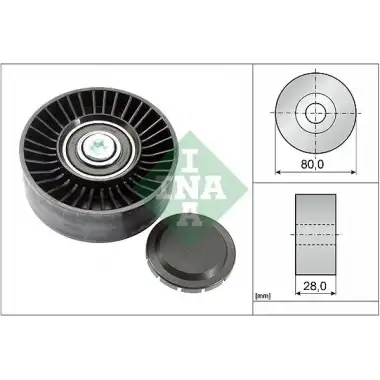 INA V Kayış Gergi Rulmanı (532 0515 10) - BMW / Mini