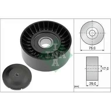 INA V Kayış Gergi Rulmanı (532 0536 10) - VW Grubu (VW/Audi/Seat/Skoda)