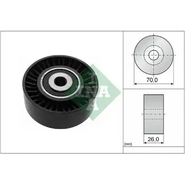 INA V Kayış Gergi Rulmanı (532 0544 10) - BMW / Mini
