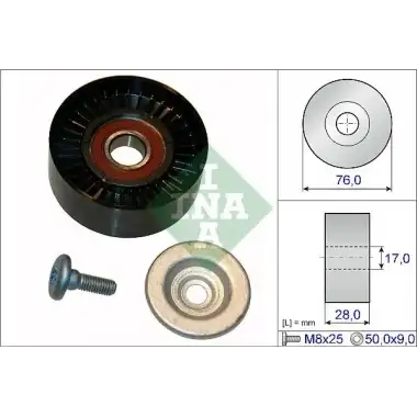 INA V Kayış Gergi Rulmanı (532 0648 10) - Mercedes-Benz