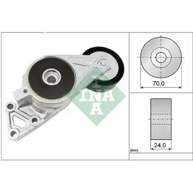 INA V Kayış Gergisi Komple (55444) - VW Grubu (VW/Audi/Seat/Skoda) 533 0076 30