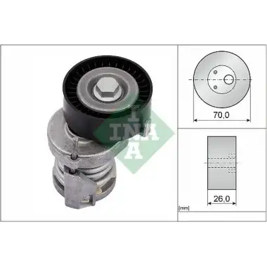 INA V Kayış Gergisi Komple (55475) - VW Grubu (VW/Audi/Seat/Skoda) 534 0123 20