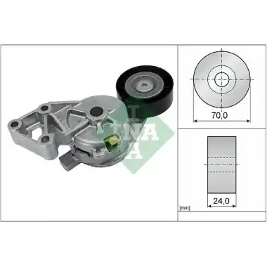 INA V Kayış Gergisi Komple (55716) - VW Grubu (VW/Audi/Seat/Skoda) 534 0132 30