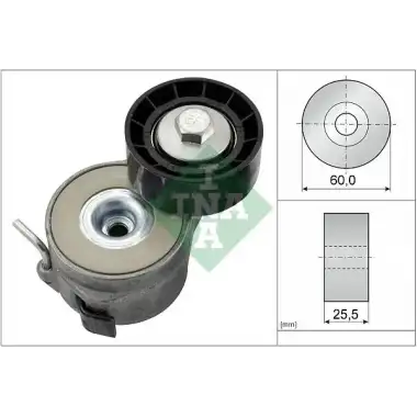 INA V Kayış Gergisi Komple (Kütüklü Bilya (DW6)) - Fiat / Alfa / Lancia 534 0400 10