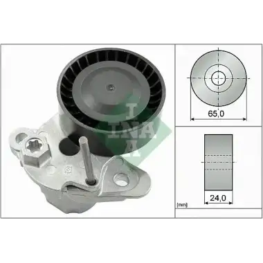 INA V Kayış Gergisi Komple (T39380) - VW Grubu (VW/Audi/Seat/Skoda) 534 0480 10
