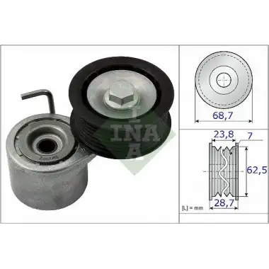 INA V Kayış Gergisi Komple (534 0487 10) - VW Grubu (VW/Audi/Seat/Skoda)