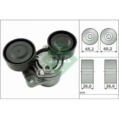 INA V Kayış Gergisi Komple (534 0505 10) - BMW / Mini