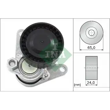 INA V Kayış Gergi Rulmanı (56370) - VW Grubu (VW/Audi/Seat/Skoda) 534 0552 10