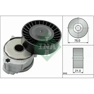 INA V Kayış Gergi Rulmanı (31258153/31251337) - Ford 534 0604 10