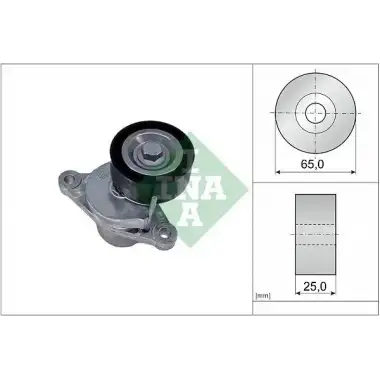 INA V Kayış Gergi Rulmanı ((Alt)) - Peugeot / Citroën / DS 534 0655 10