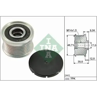INA Alternatör Rulmanı - BMW / Mini 535 0275 10