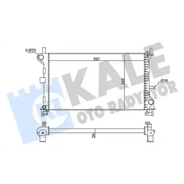 KALE Su Radyatörü (Brazing Klimalı) (344165) - Ford